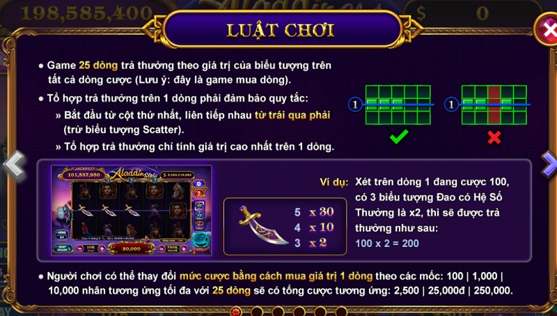 Hướng dẫn chơi Aladdin Slot 789 Club - Mừng xuân mãnh hổ, bùng nổ tiền tài